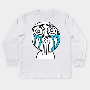 Cuteness Overload Meme Kids Long Sleeve T-Shirt